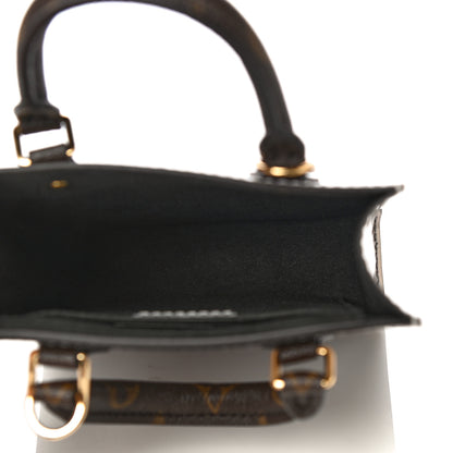 Louis Vuitton Vernis Monogram Petit Sac Plat Taupe Metallise 5 of 10