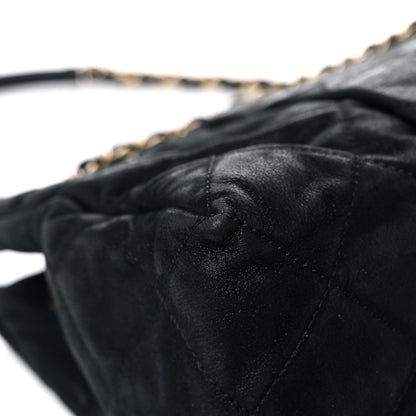 Chanel Iridescent Calfskin Medium Chic Quilt Flap Black 9 of 20