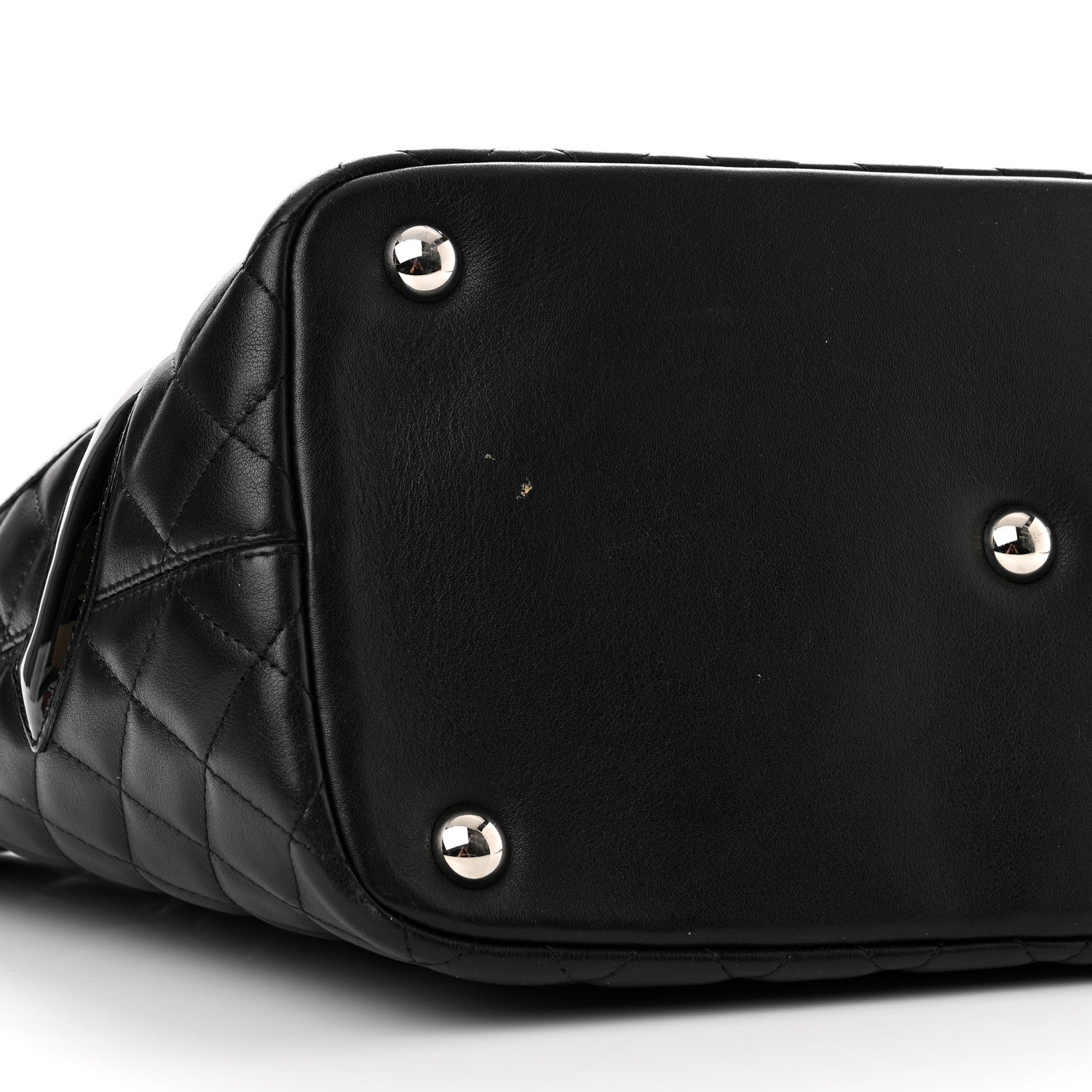 Chanel Calfskin Quilted Large Cambon Tote Black 9 of 10