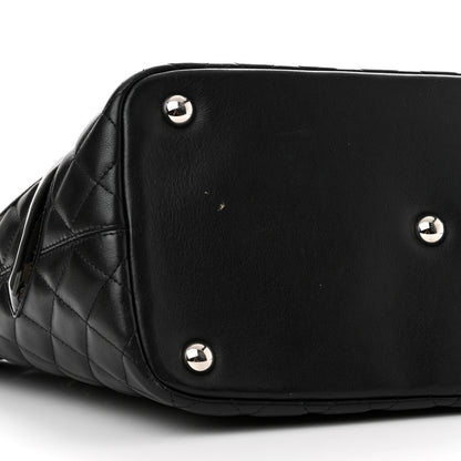 Chanel Calfskin Quilted Large Cambon Tote Black 9 of 10