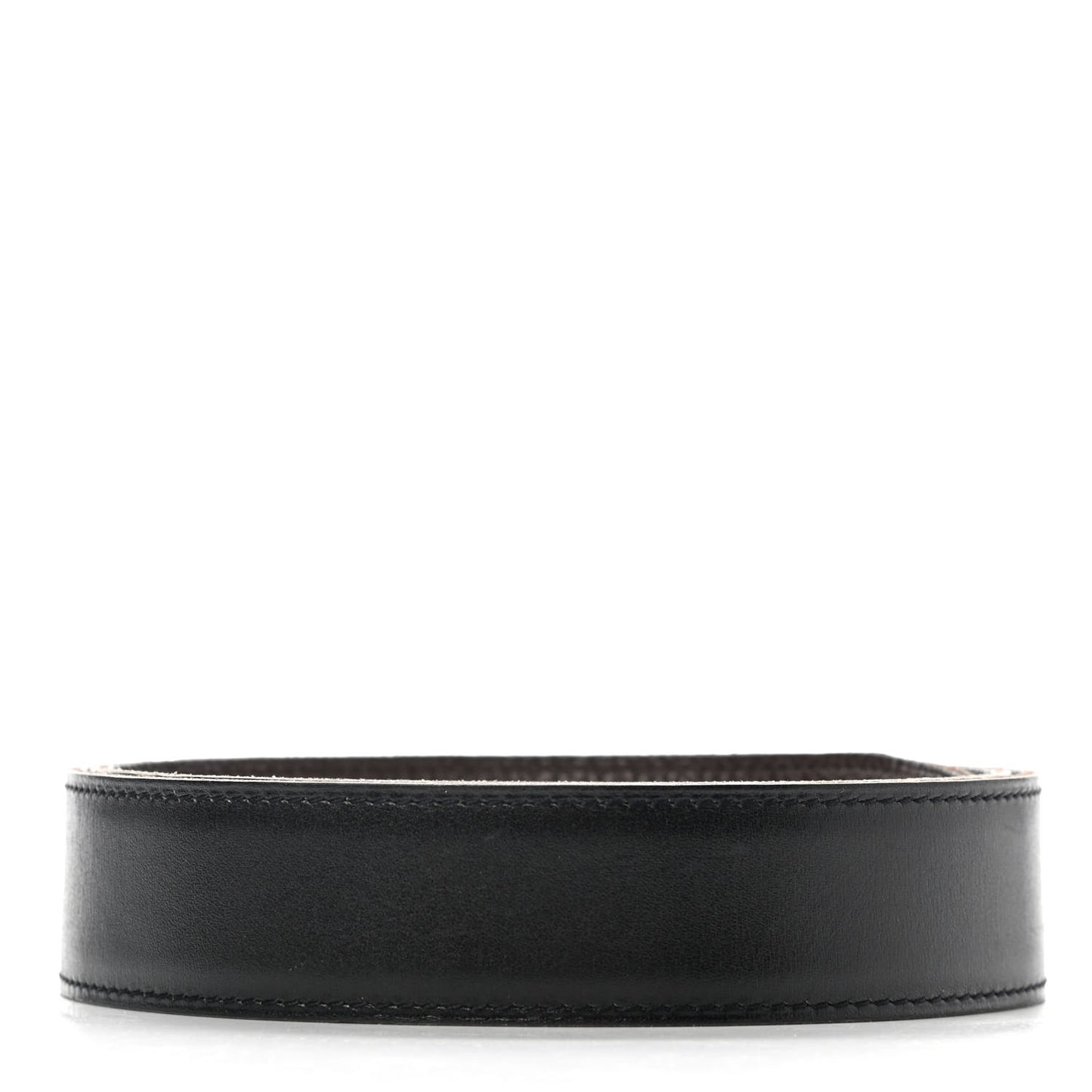 Box Togo 32mm Belt Strap 85 Black Chocolate