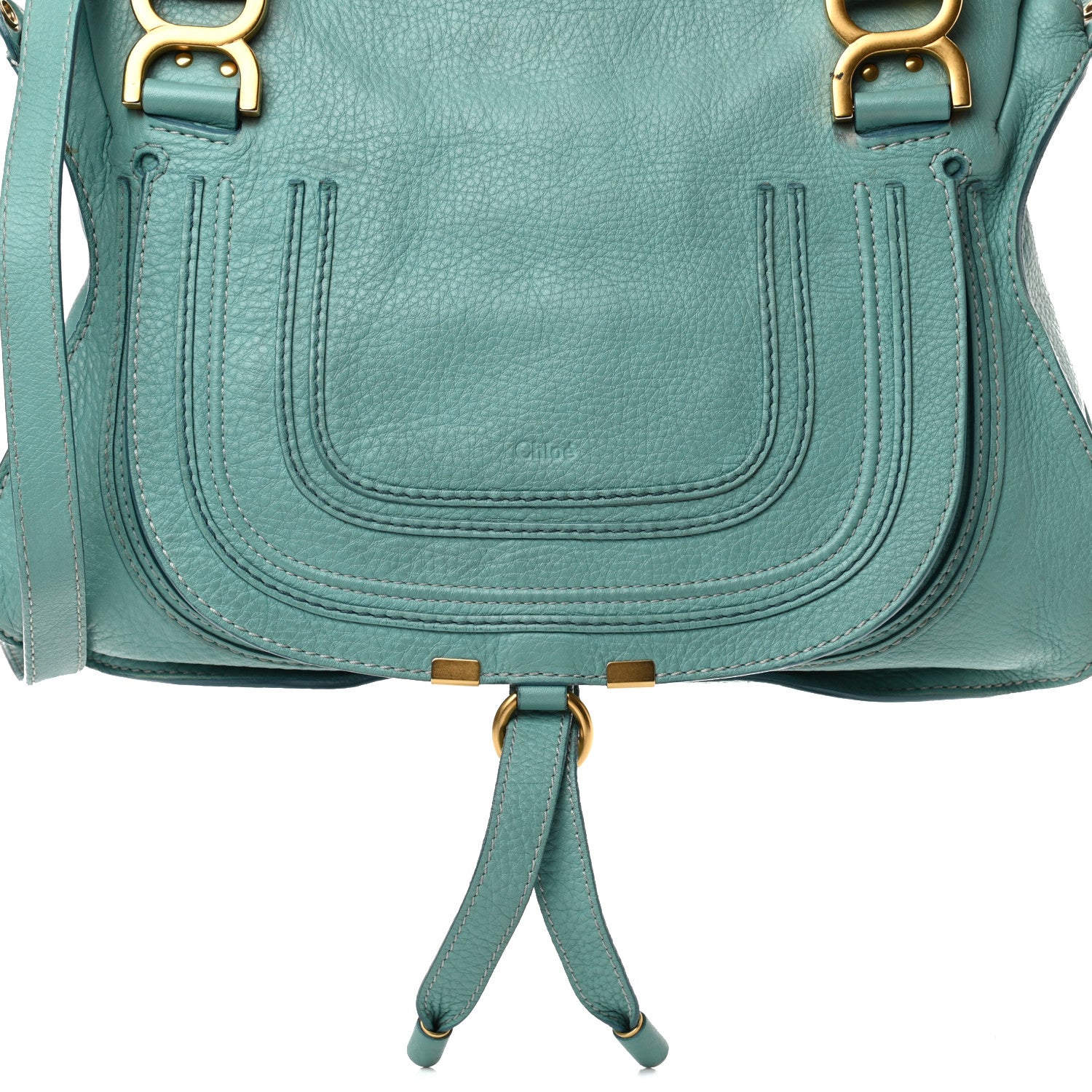 Chloe Calfskin Medium Marcie Satchel Fresh Mint 8 of 18