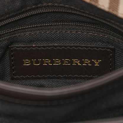Burberry Haymarket Check Paisley Crossbody Brown 6 of 12
