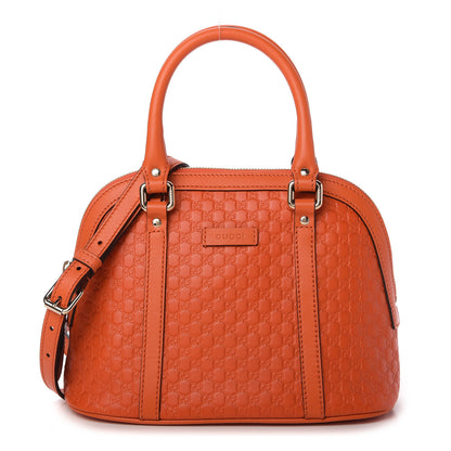 Gucci Microguccissima Mini Dome Bag Sun Orange 1 of 10
