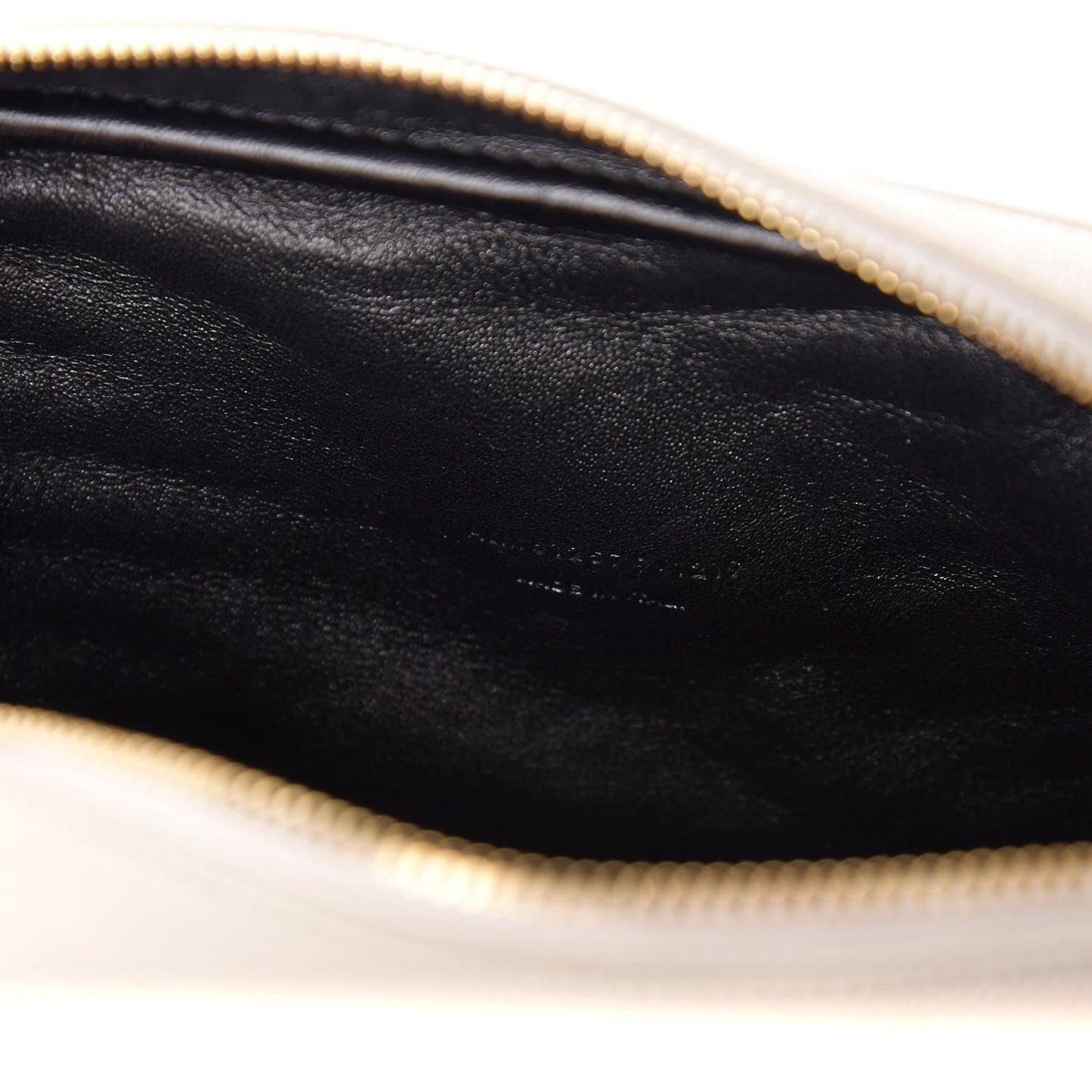 Grain De Poudre Matelasse Monogram Mini Lou Camera Bag Crema Soft