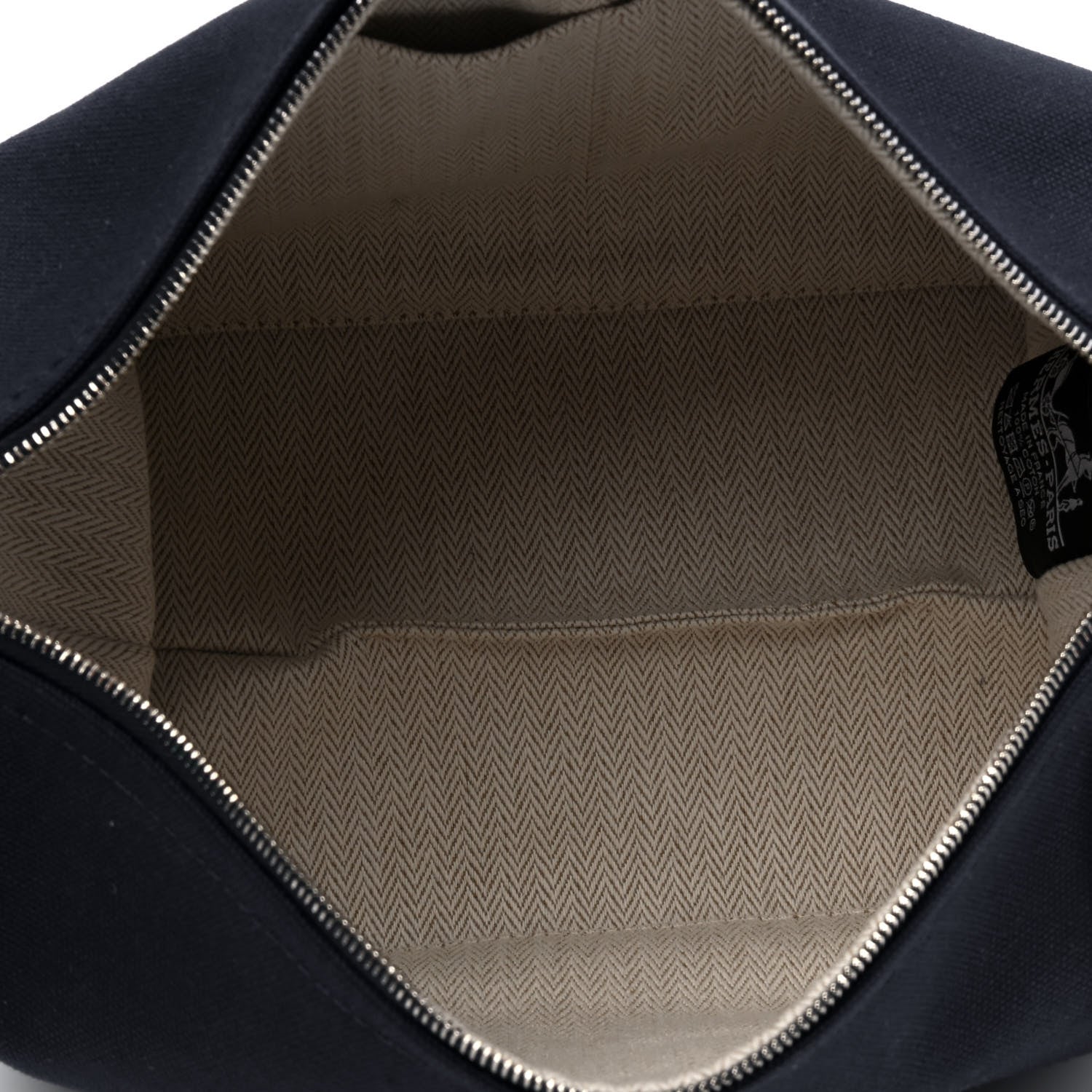 Hermes Canvas Small Bride-A-Brac Pouch Marine 3 of 4