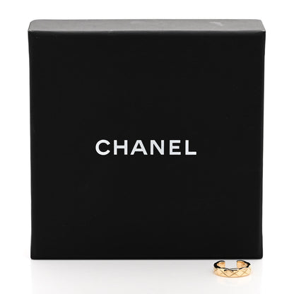 Chanel 18K Yellow Gold Coco Crush Single Ear Cuff Earring 5 of 5