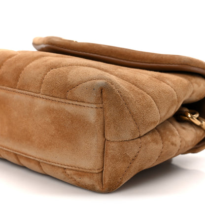 Saint Laurent Suede Toy Loulou Shoulder Bag Cinnamon 11 of 11