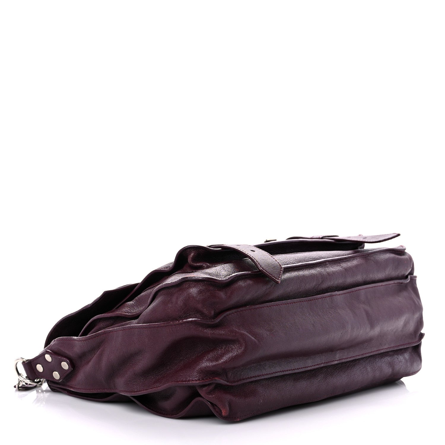 Proenza Schouler Lambskin PS1 Large Satchel Oxblood 4 of 29
