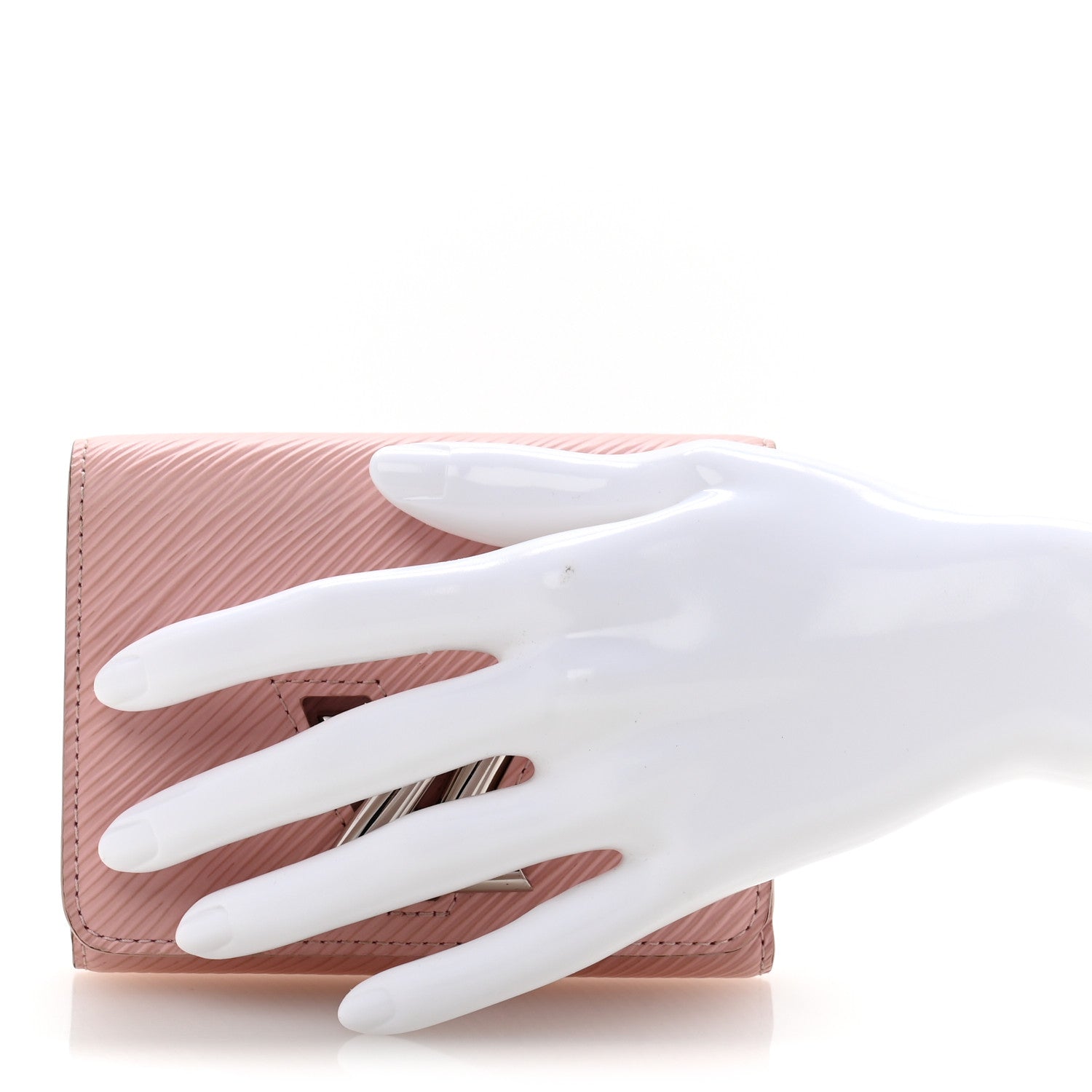 Louis Vuitton Epi Twist Compact Wallet Rose Ballerine 2 of 12