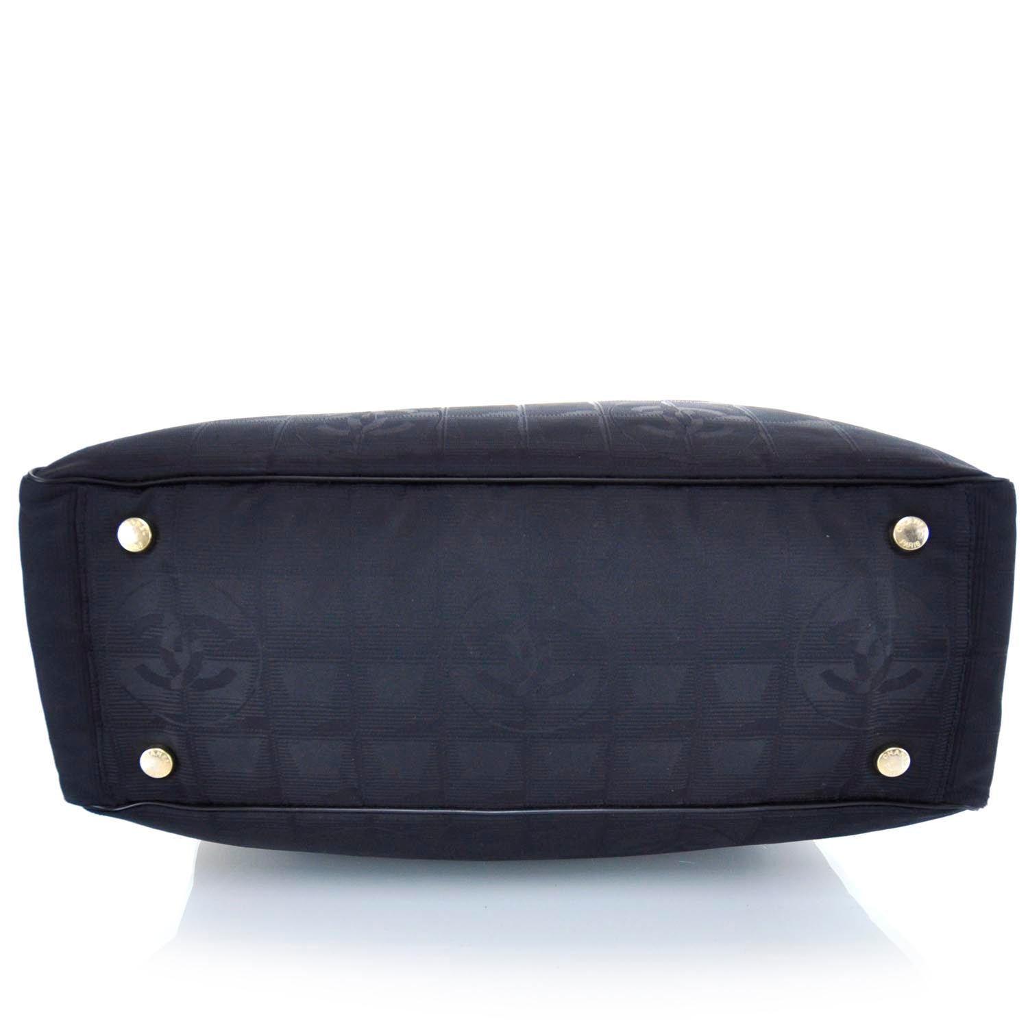 Chanel Nylon Travel Tote Black 4 of 11