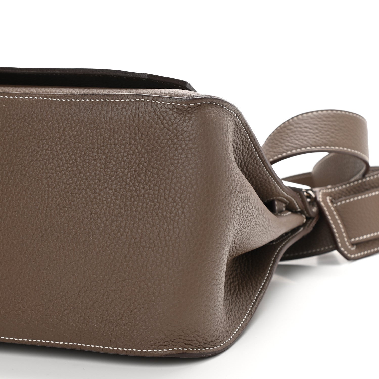 Hermes Taurillon Clemence Jypsiere 34 Etoupe 11 of 12