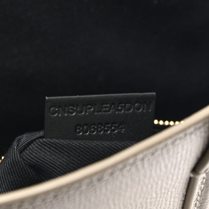 Burberry Grainy Calfskin House Check Medium Banner Tote Taupe Brown 8 of 11
