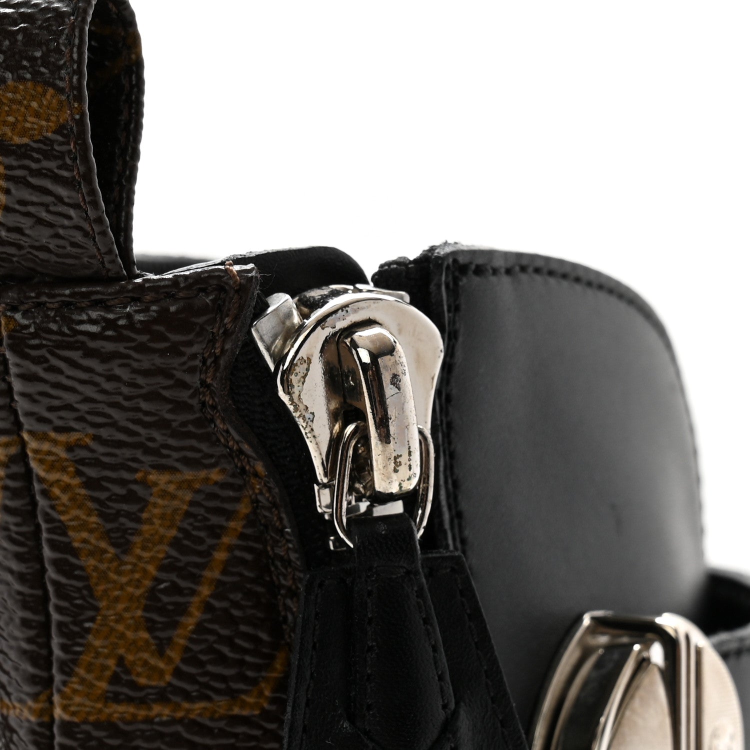 Louis Vuitton Calfskin Monogram Janet Ankle Boots 37 Black 9 of 10