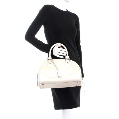 Louis Vuitton Epi Bowling Montaigne PM Ivory 2 of 13