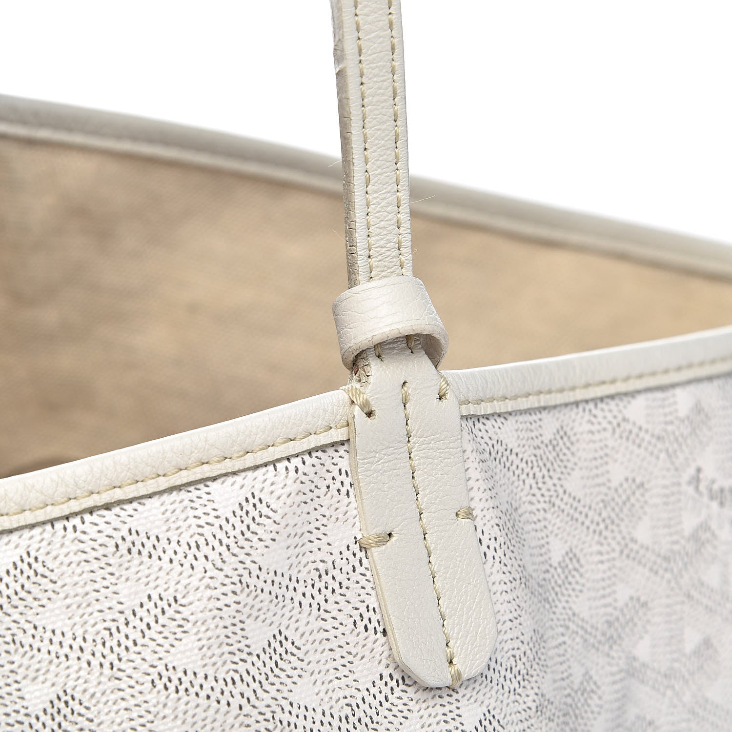 Goyard Goyardine Saint Louis GM White 17 of 20