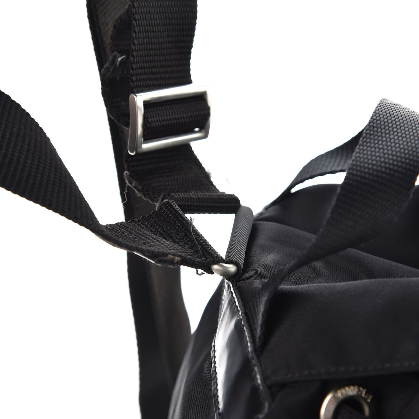 Nylon Vela Small Backpack Black