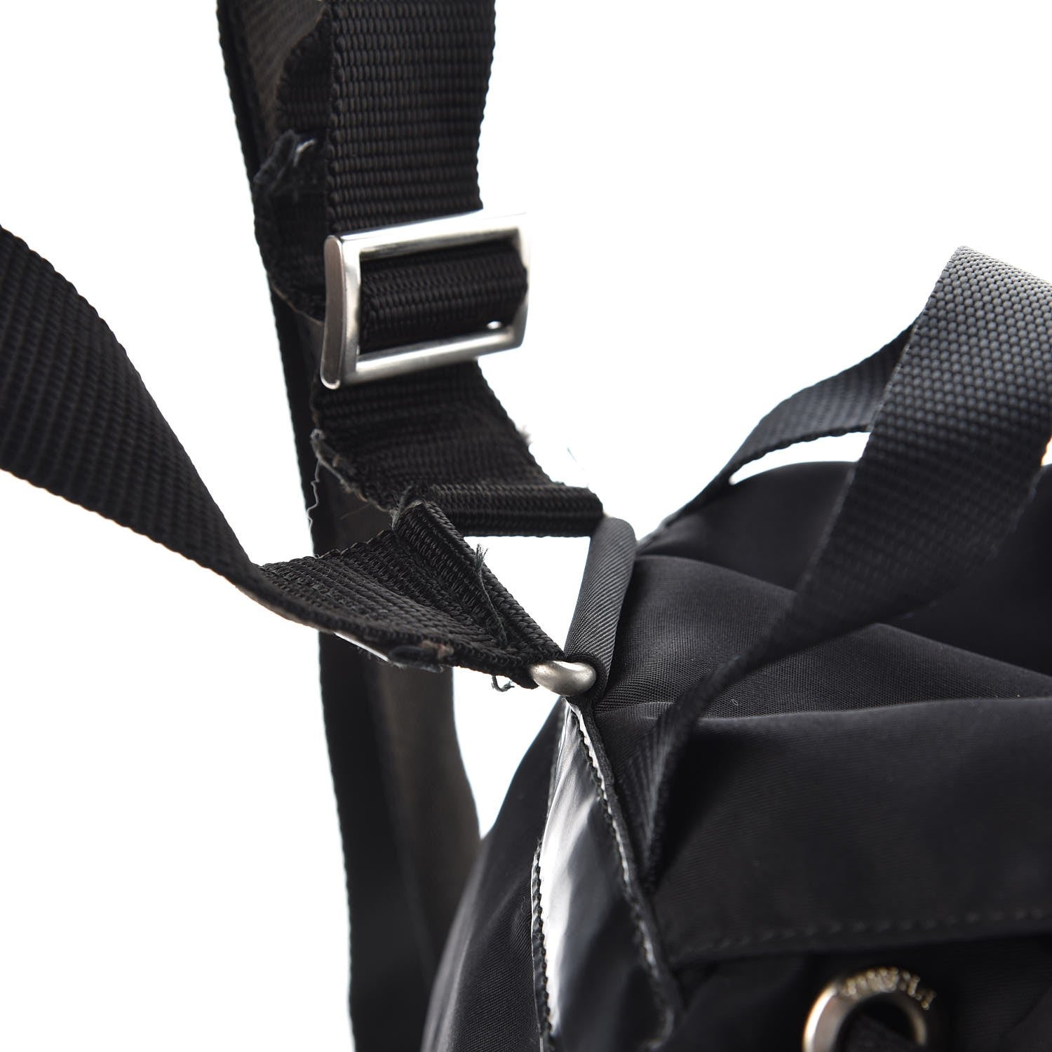 Prada Nylon Vela Small Backpack Black 8 of 8