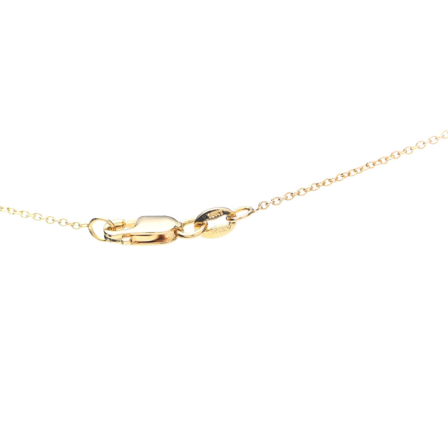 Roberto Coin 18K Yellow Gold Diamond Tiny Treasures Baby Cross Pendant Necklace 5 of 5