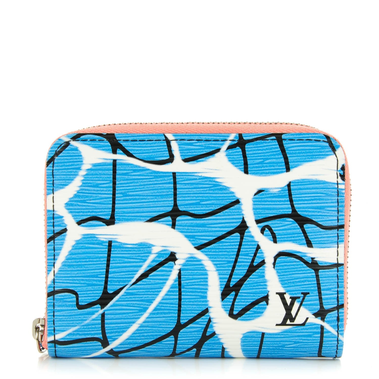 Louis Vuitton Epi Zippy Coin Purse Aqua 1 of 7