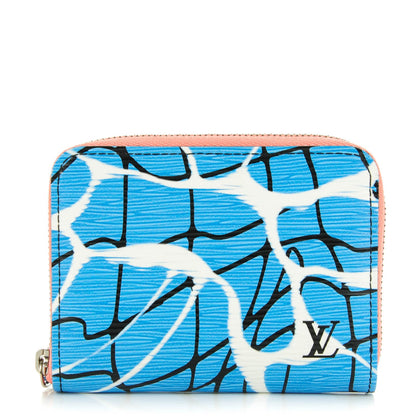 Louis Vuitton Epi Zippy Coin Purse Aqua 1 of 7
