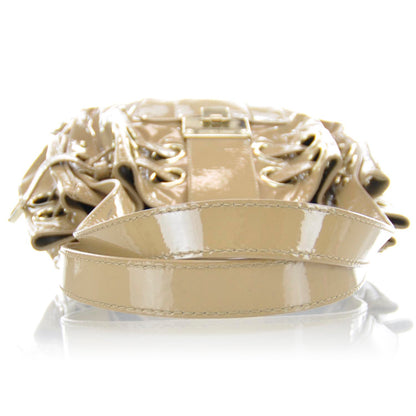 Jimmy Choo Patent Riki Hobo Bag Nude 4 of 11
