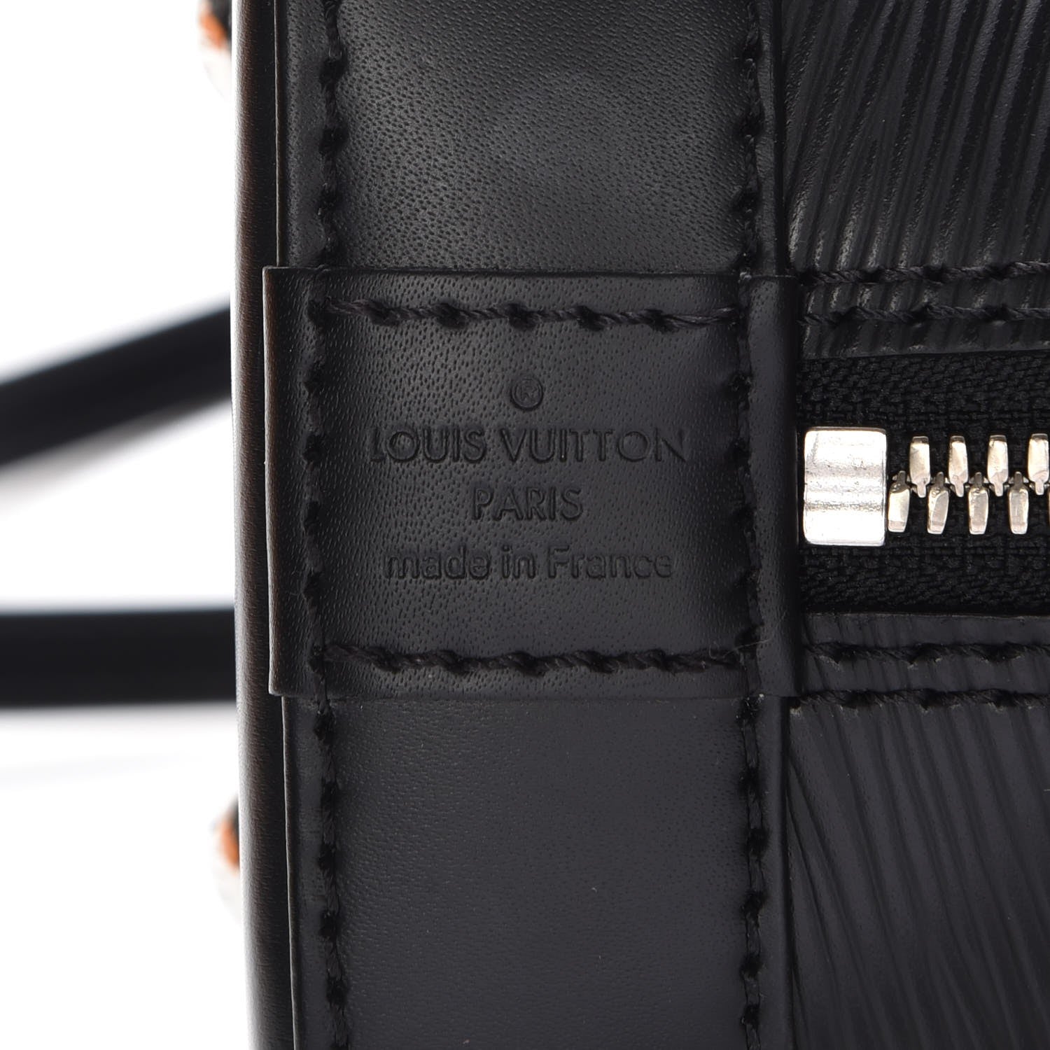 Louis Vuitton Epi Alma BB Black 7 of 8