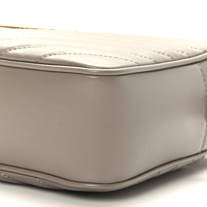 Saint Laurent Calfskin Matelasse Monogram Lou Camera Bag Greyish Brown 8 of 8