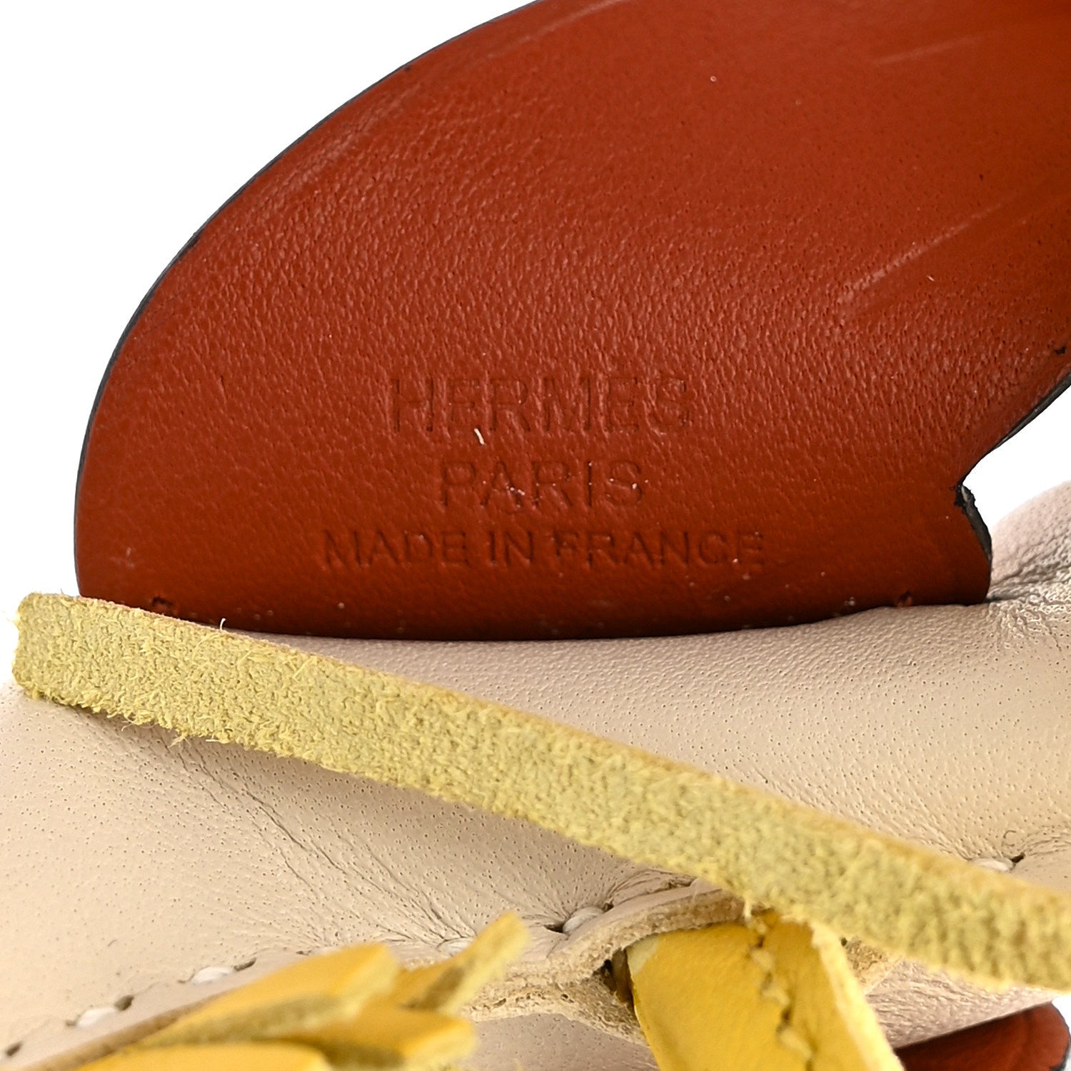 Hermes Milo Lambskin Grigri Rodeo Pegase Horse Bag Charm PM Craie