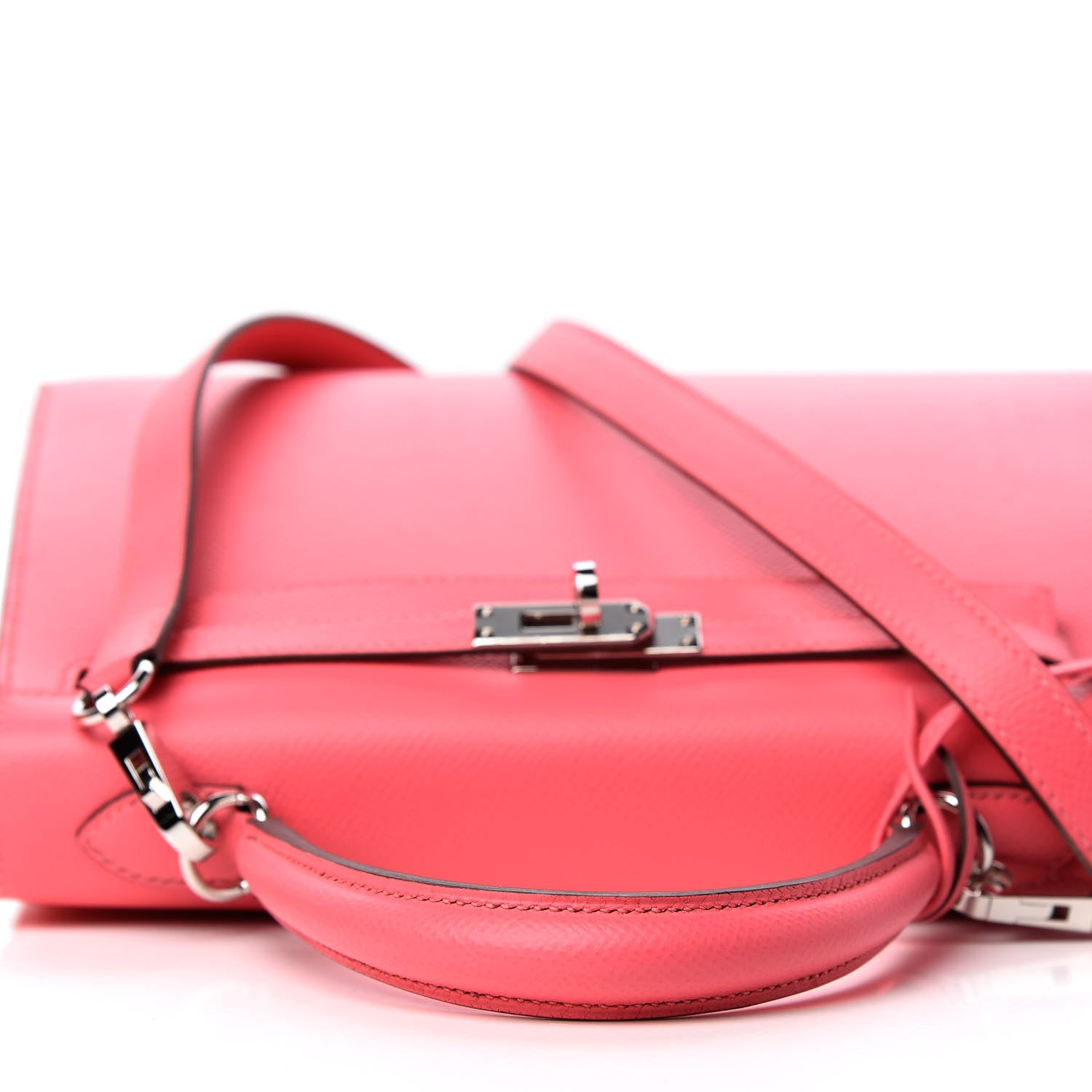 Hermes Epsom Kelly Sellier 25 Rose Azalee 8 of 40
