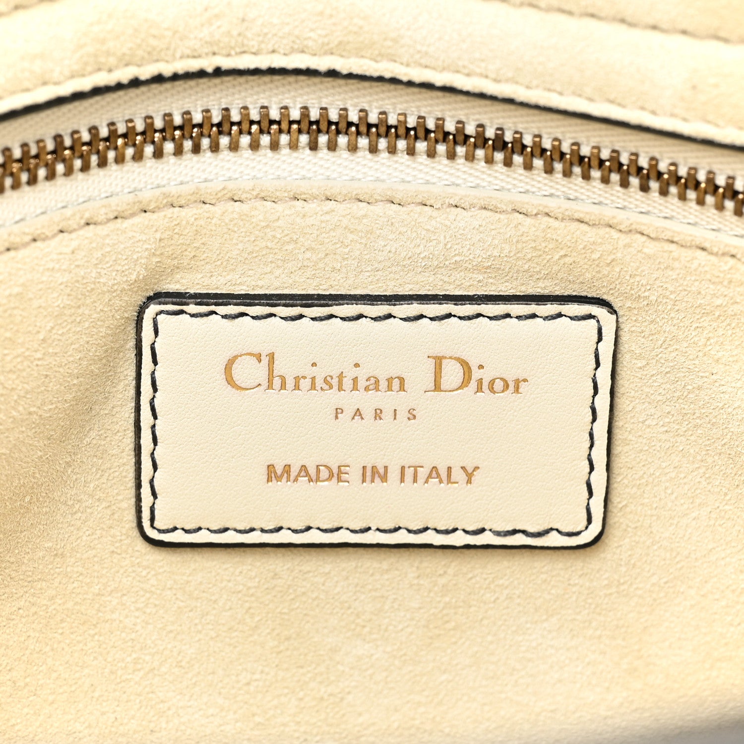 Christian Dior Calfskin Niki De Saint Phalle Heart Medium Supple Lady Dior Off White 6 of 12