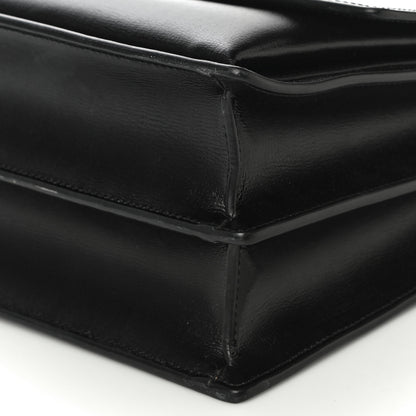 Saint Laurent Calfskin Medium Monogram Sunset Black 9 of 10