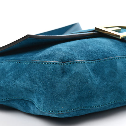 Fendi Chamois Large Baguette Ottanio 9 of 10