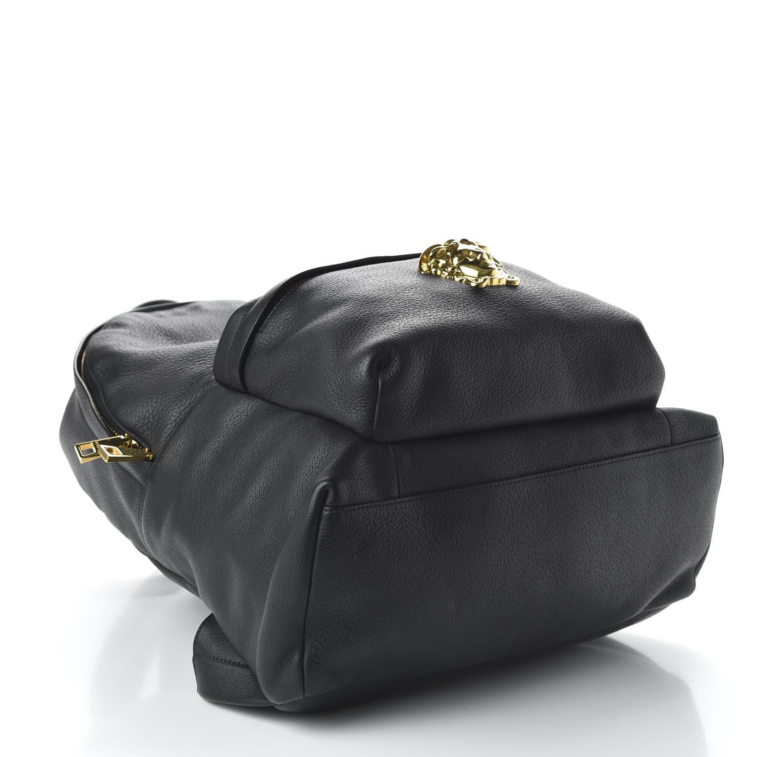 Versace Calfskin Palazzo La Medusa Backpack Black 3 of 8