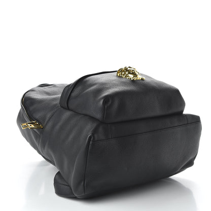 Versace Calfskin Palazzo La Medusa Backpack Black 3 of 8