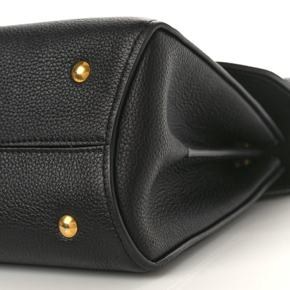 Salvatore Ferragamo Calfskin Small Margot Top Handle Satchel Black 8 of 8