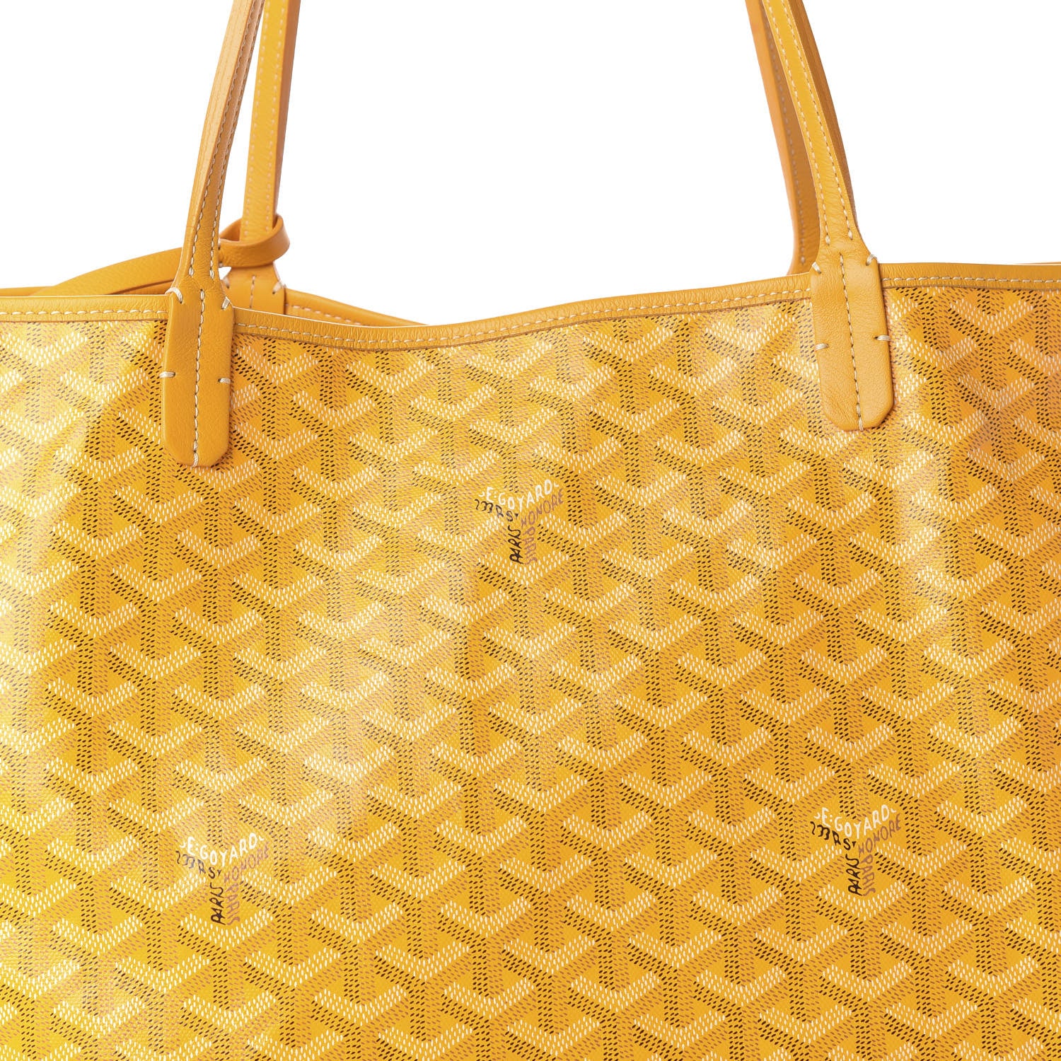 Goyard Goyardine Saint Louis GM Yellow 11 of 11