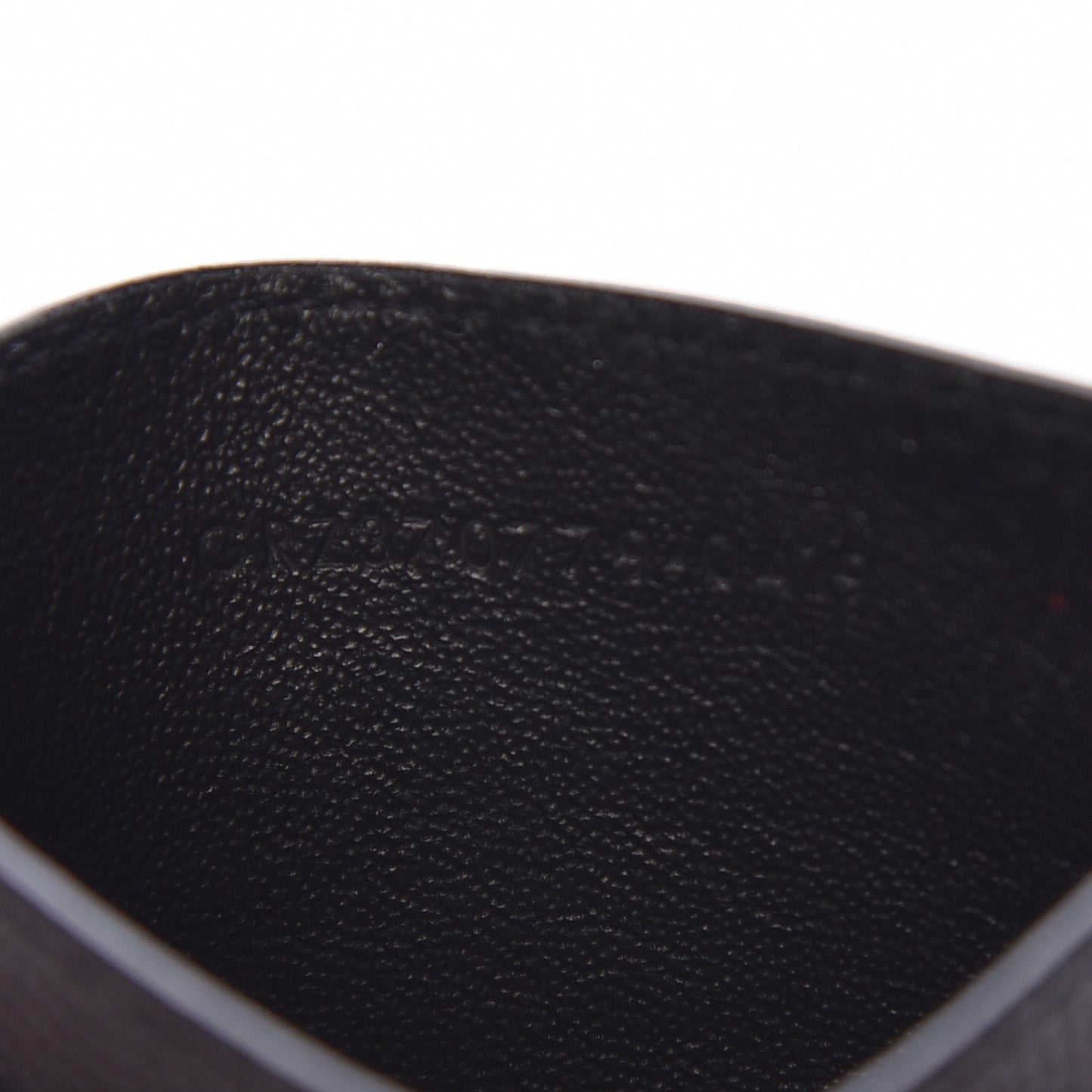 Grain De Poudre Musical Notes Credit Card Case Black
