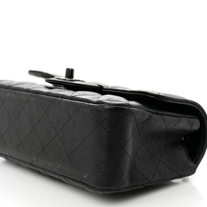 Chanel Crumpled Calfskin Quilted Mini Rectangular Flap So Black 10 of 12
