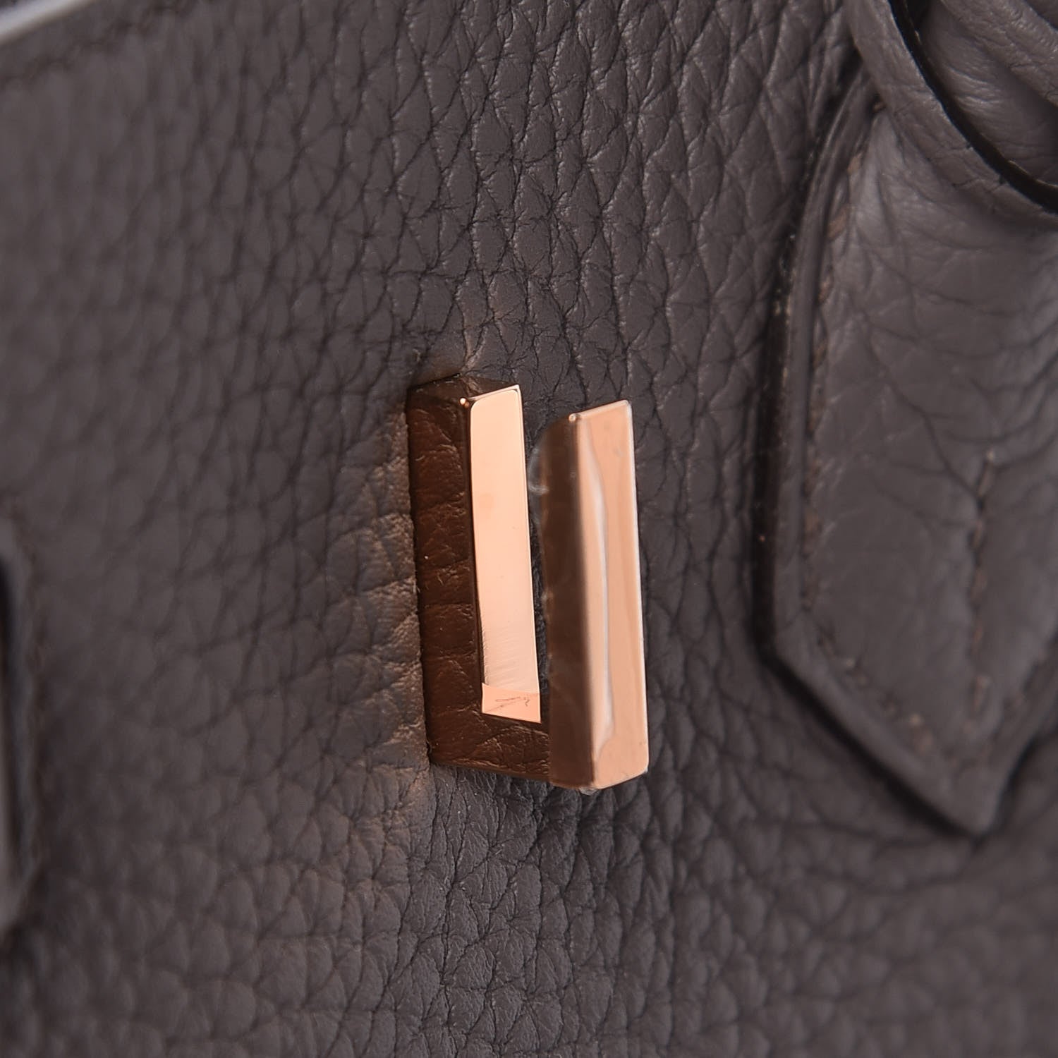 Hermes Togo Birkin 25 Etain 18 of 31