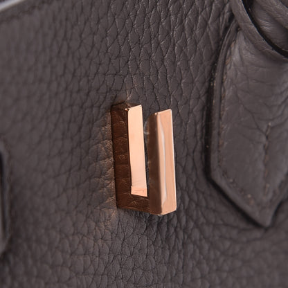 Hermes Togo Birkin 25 Etain 18 of 31