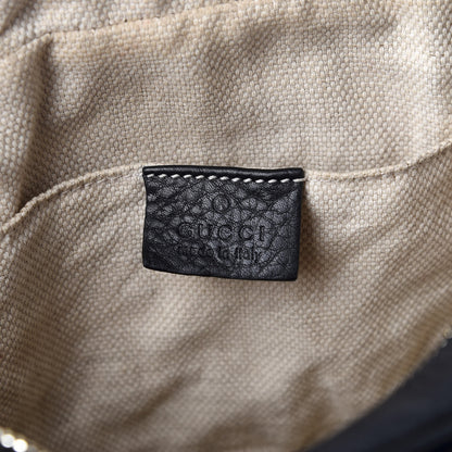 Gucci Pebbled Calfskin Small Soho Disco Bag Black 7 of 8