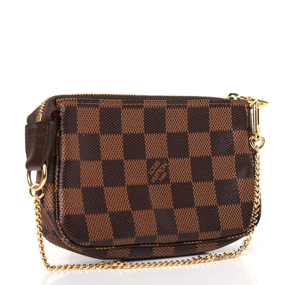 Louis Vuitton Damier Ebene Mini Pochette Accessories 3 of 6