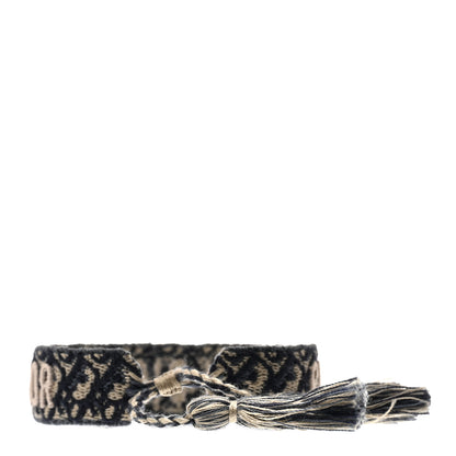 Christian Dior Woven Cotton J'Adior Friendship Bracelet Navy 3 of 3