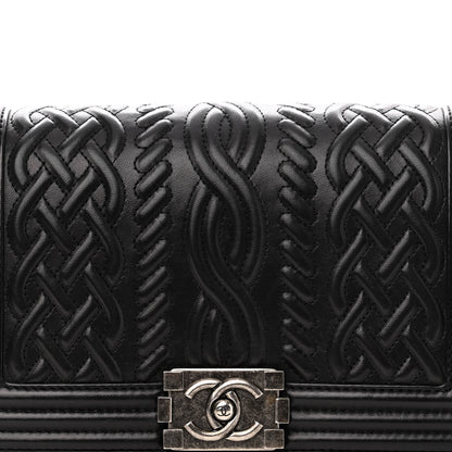 Chanel Lambskin Medium Celtic Boy Flap Black 8 of 15