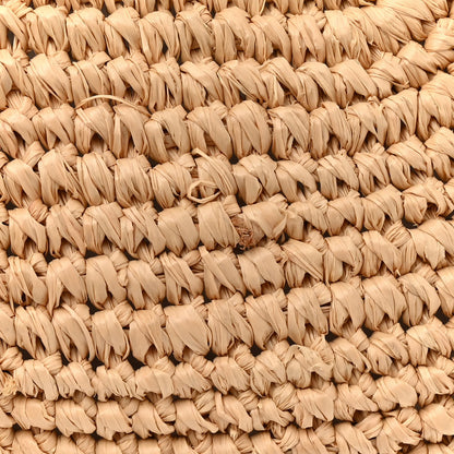 Loewe Raffia Crochet Slit Tote Bag Natural Tan 11 of 13