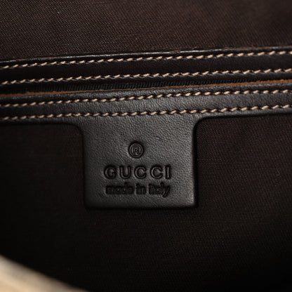 Gucci GG Supreme Monogram Small Flat Messenger Bag Dark Brown 6 of 10