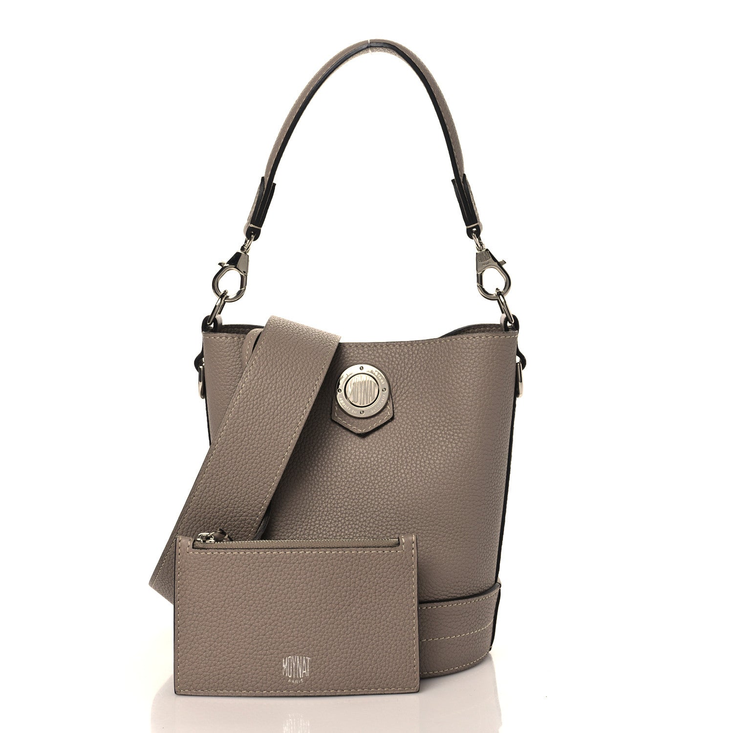 Moynat Taurillon Blush Baluchon BB Tourterelle 3 of 9