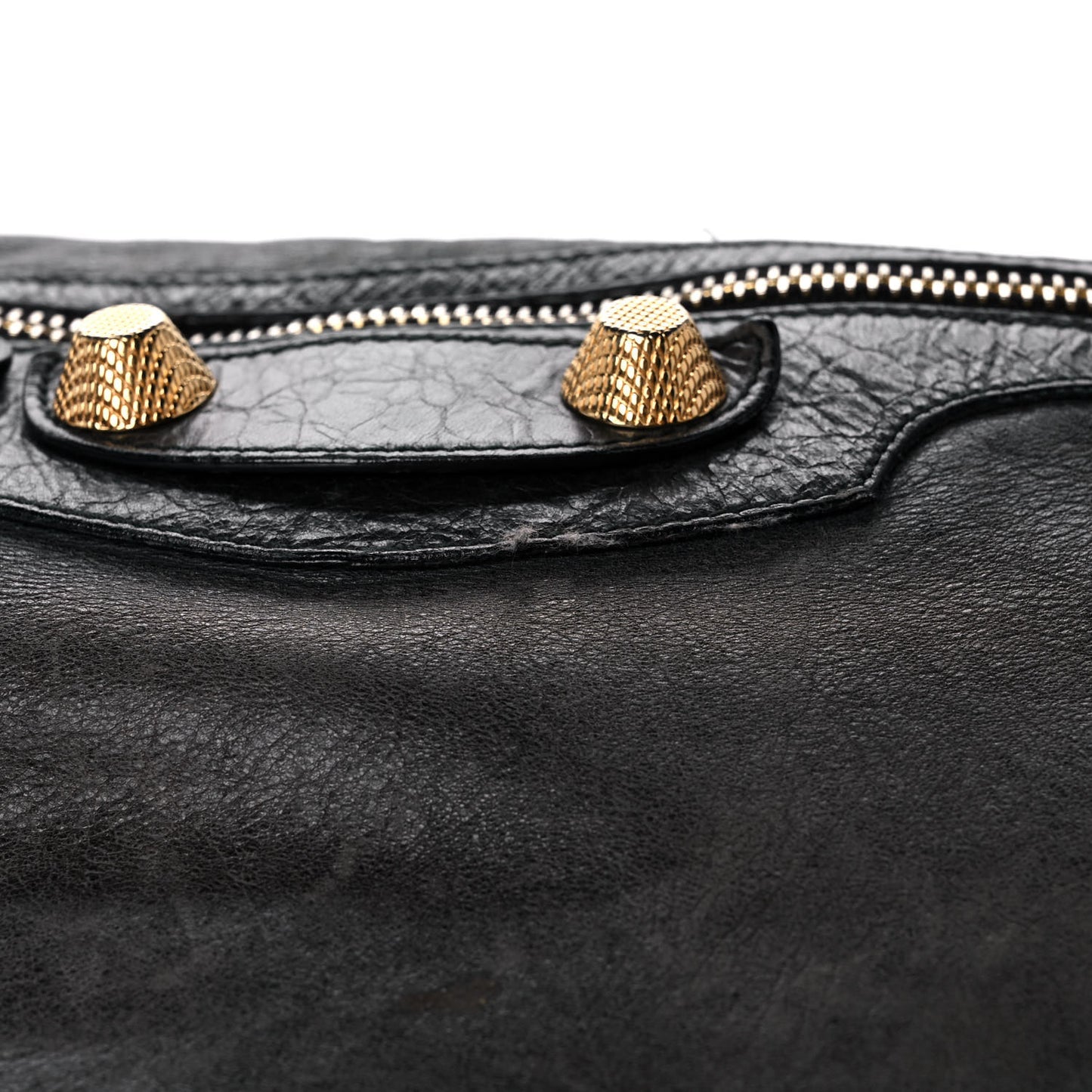 Chevre Giant 21 Gold Hardware Day Hobo Black