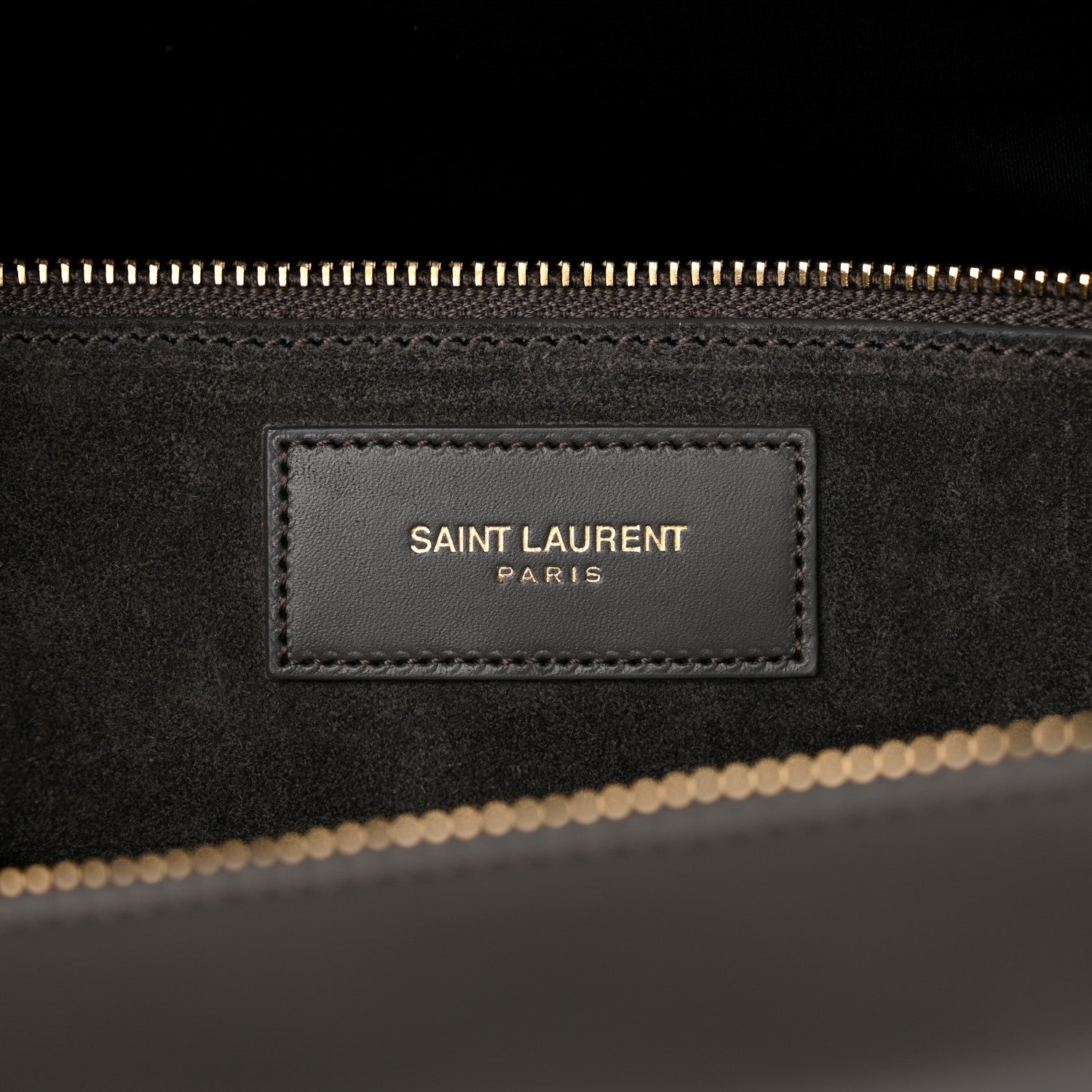 Saint Laurent Calfskin Classic Duffle 12 Earth 6 of 15